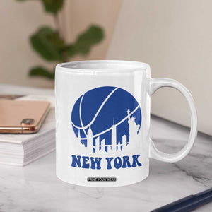 New York Skyline Coffee Mug Proud Game Day Sports Fan Gift