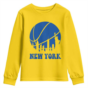 New York Skyline Youth Sweatshirt Proud Game Day Sports Fan Gift