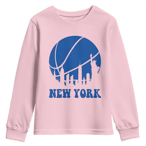 New York Skyline Youth Sweatshirt Proud Game Day Sports Fan Gift
