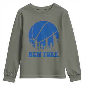 New York Skyline Youth Sweatshirt Proud Game Day Sports Fan Gift