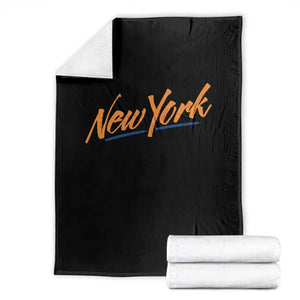New York Pride Throw Blanket Classic Throwback Sports Fan TS12 Black Print Your Wear