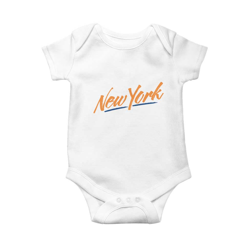 New York Pride Baby Onesie Classic Throwback Sports Fan