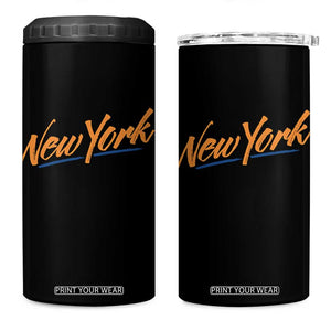 New York Pride 4 in 1 Can Cooler Tumbler Classic Throwback Sports Fan