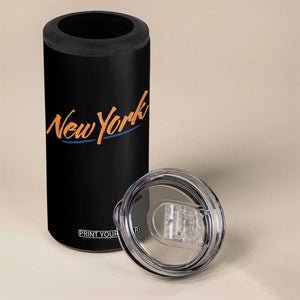 New York Pride 4 in 1 Can Cooler Tumbler Classic Throwback Sports Fan