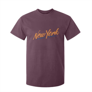 New York Pride T Shirt For Kid Classic Throwback Sports Fan