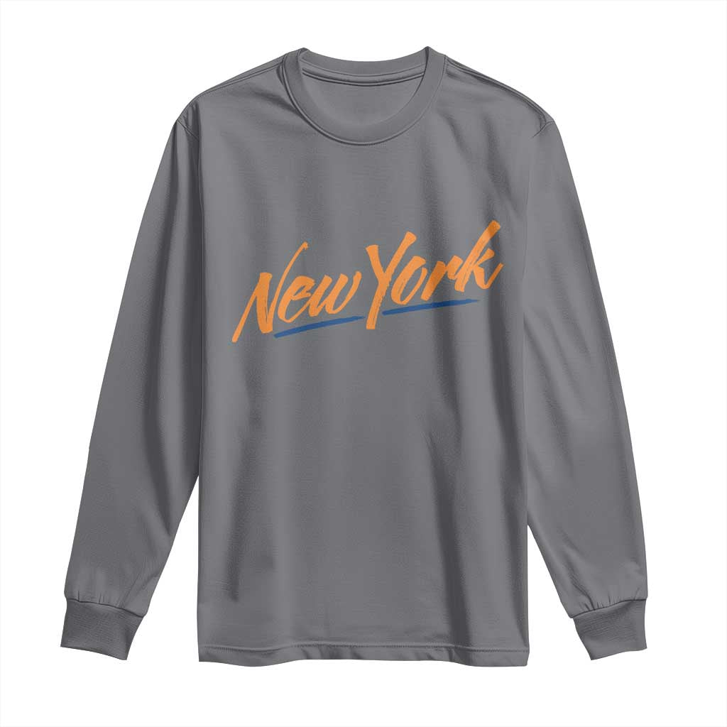 New York Pride Long Sleeve Shirt Classic Throwback Sports Fan