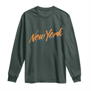 New York Pride Long Sleeve Shirt Classic Throwback Sports Fan