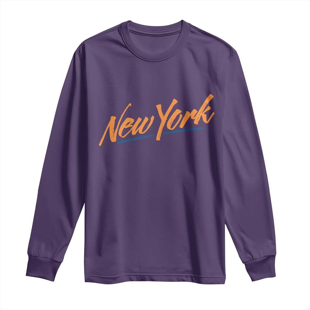New York Pride Long Sleeve Shirt Classic Throwback Sports Fan