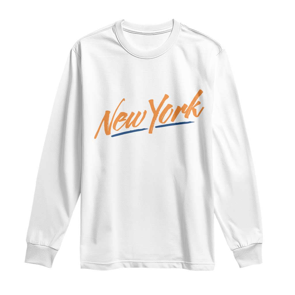 New York Pride Long Sleeve Shirt Classic Throwback Sports Fan