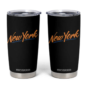 New York Pride Tumbler Cup Classic Throwback Sports Fan