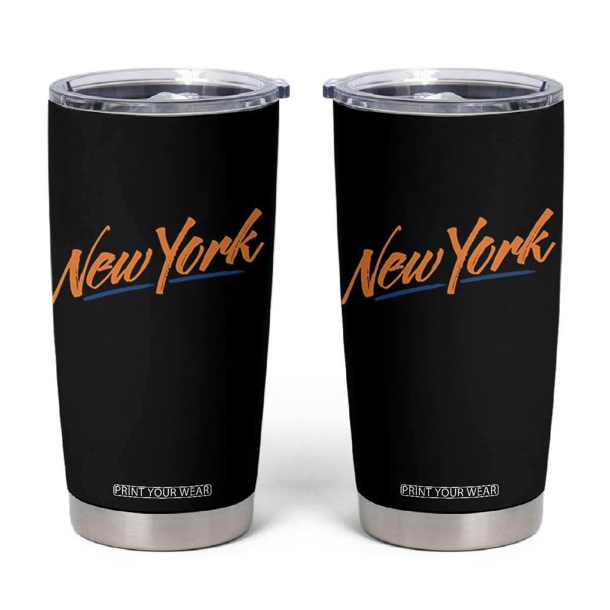 New York Pride Tumbler Cup Classic Throwback Sports Fan TS12 Black Print Your Wear