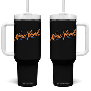 New York Pride Tumbler With Handle Classic Throwback Sports Fan