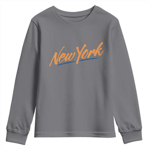 New York Pride Youth Sweatshirt Classic Throwback Sports Fan