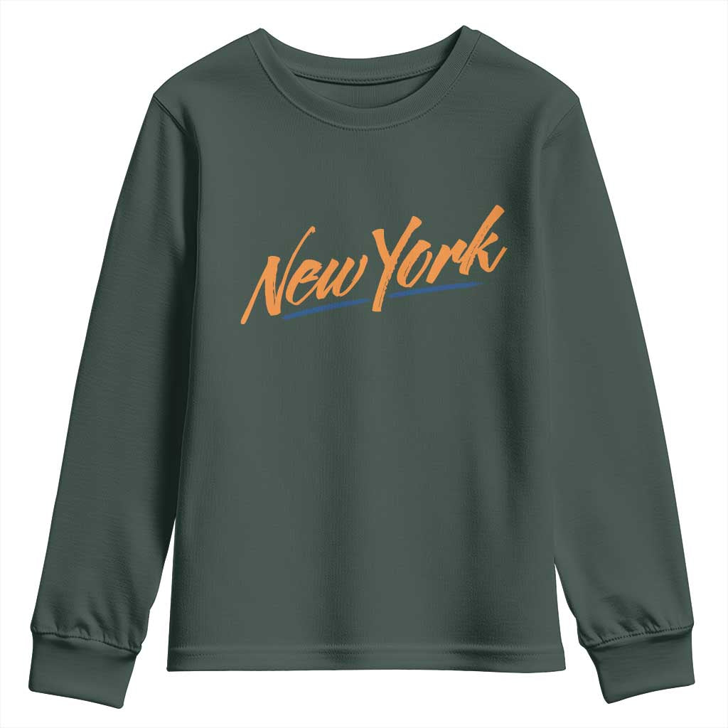 New York Pride Youth Sweatshirt Classic Throwback Sports Fan