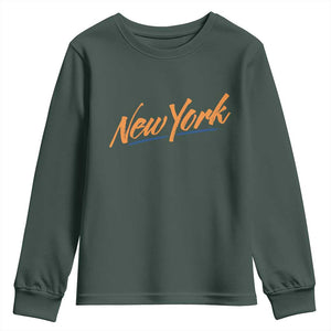 New York Pride Youth Sweatshirt Classic Throwback Sports Fan