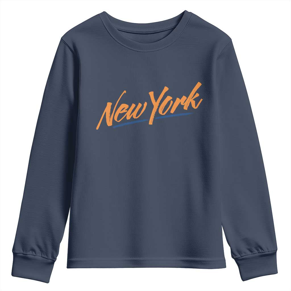 New York Pride Youth Sweatshirt Classic Throwback Sports Fan