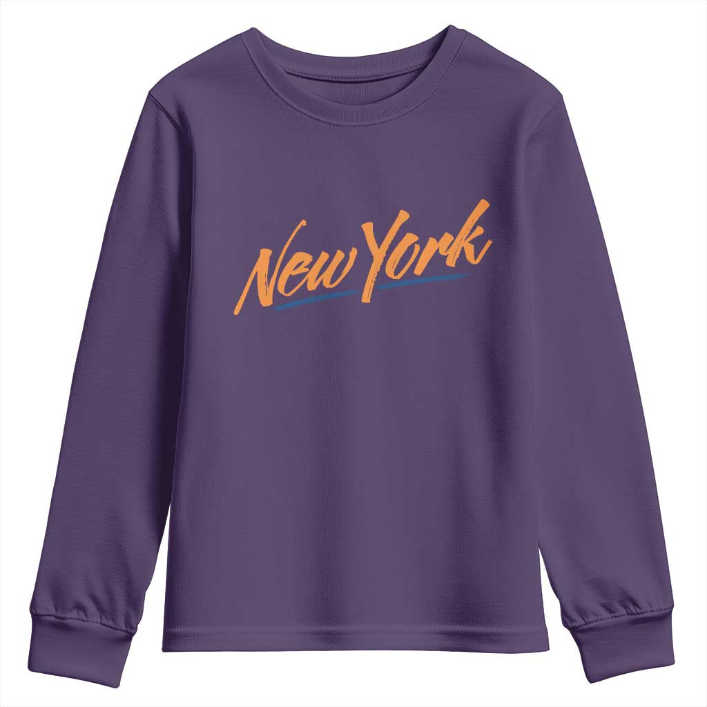 New York Pride Youth Sweatshirt Classic Throwback Sports Fan