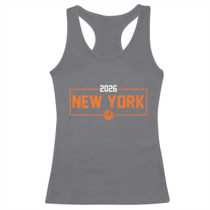 Vintage New York Hoops Pride 2026 Graphic Racerback Tank Top