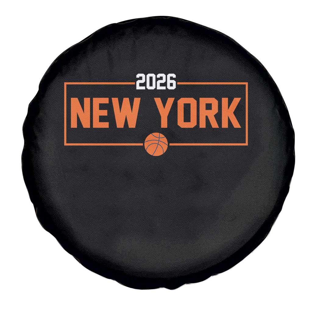 Vintage New York Hoops Pride 2026 Graphic Spare Tire Cover