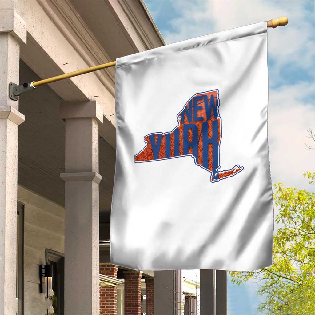 New York State Pride Graphic Garden Flag Basketball Fan Gift