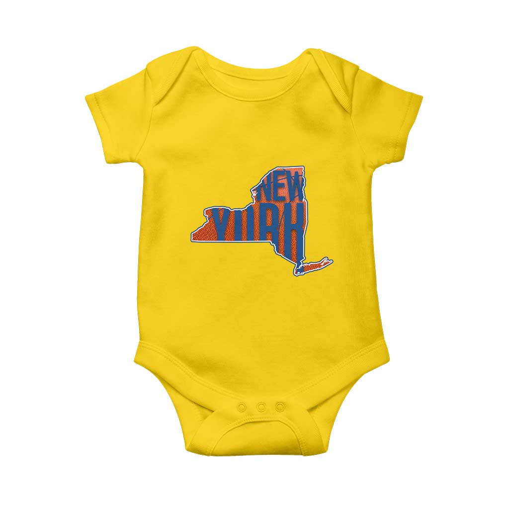 New York State Pride Graphic Baby Onesie Basketball Fan Gift