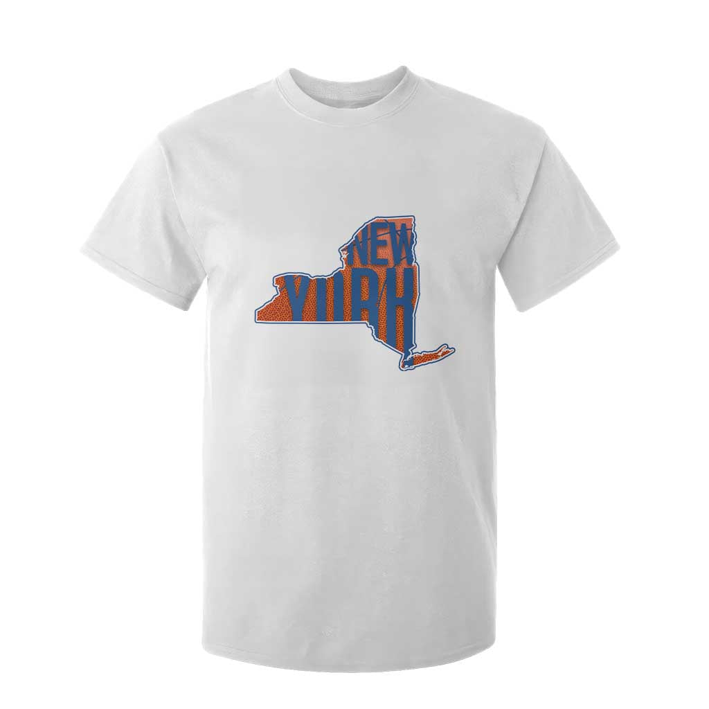 New York State Pride Graphic T Shirt For Kid Basketball Fan Gift
