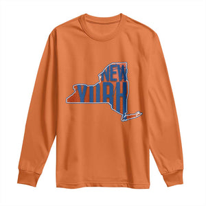 New York State Pride Graphic Long Sleeve Shirt Basketball Fan Gift