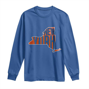 New York State Pride Graphic Long Sleeve Shirt Basketball Fan Gift