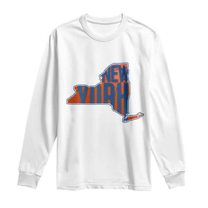 New York State Pride Graphic Long Sleeve Shirt Basketball Fan Gift
