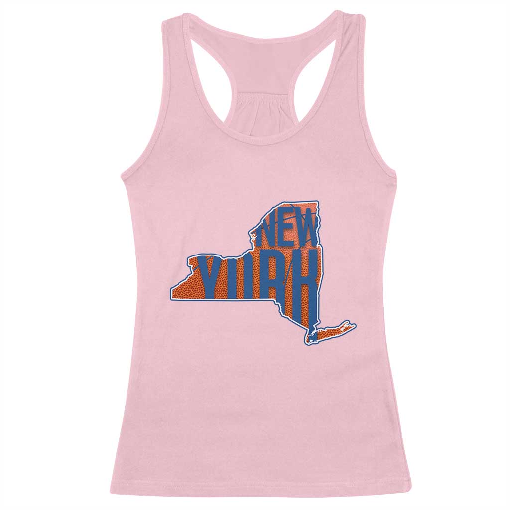New York State Pride Graphic Racerback Tank Top Basketball Fan Gift