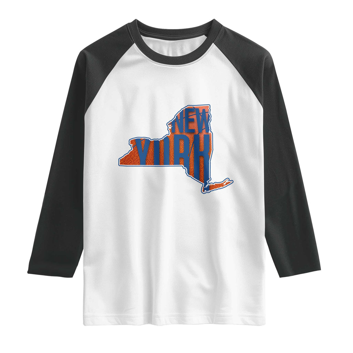 New York State Pride Graphic Raglan Shirt Basketball Fan Gift