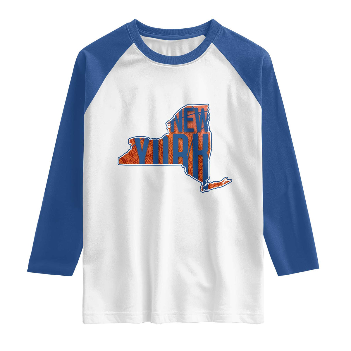 New York State Pride Graphic Raglan Shirt Basketball Fan Gift