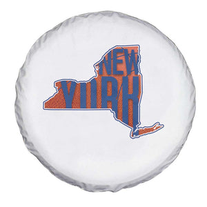 New York State Pride Graphic Spare Tire Cover Basketball Fan Gift