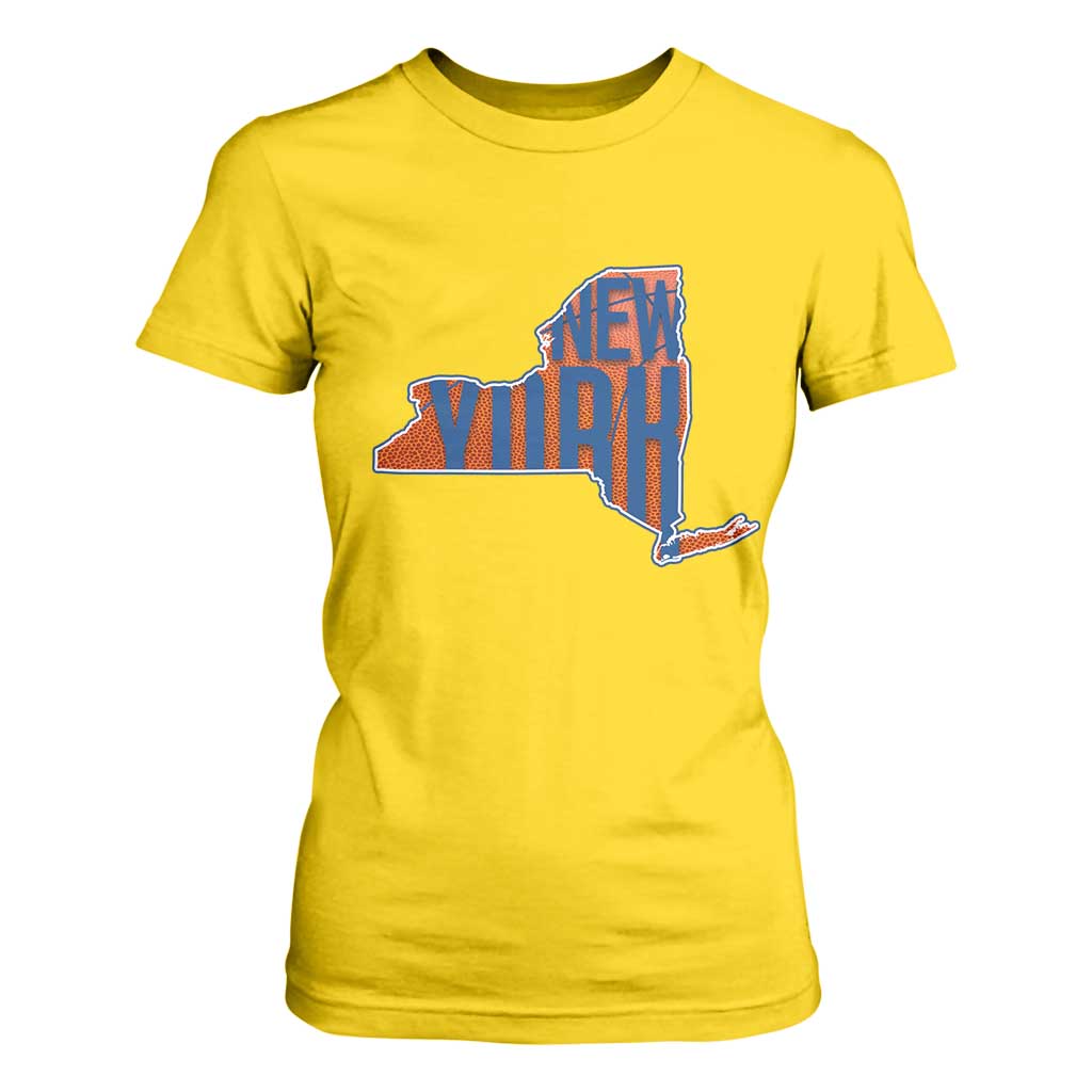 New York State Pride Graphic T Shirt For Women Basketball Fan Gift