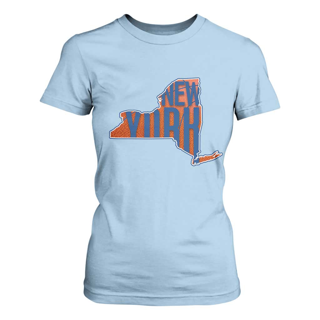 New York State Pride Graphic T Shirt For Women Basketball Fan Gift