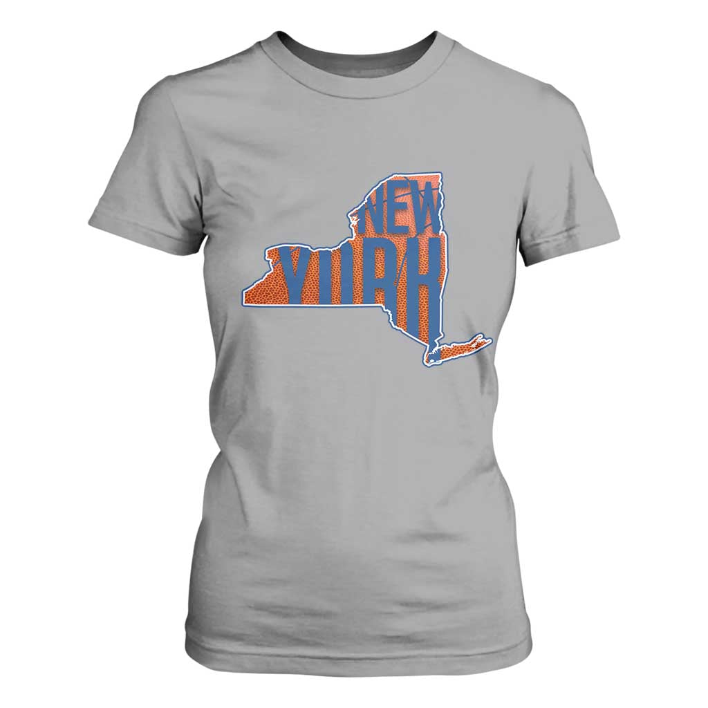 New York State Pride Graphic T Shirt For Women Basketball Fan Gift