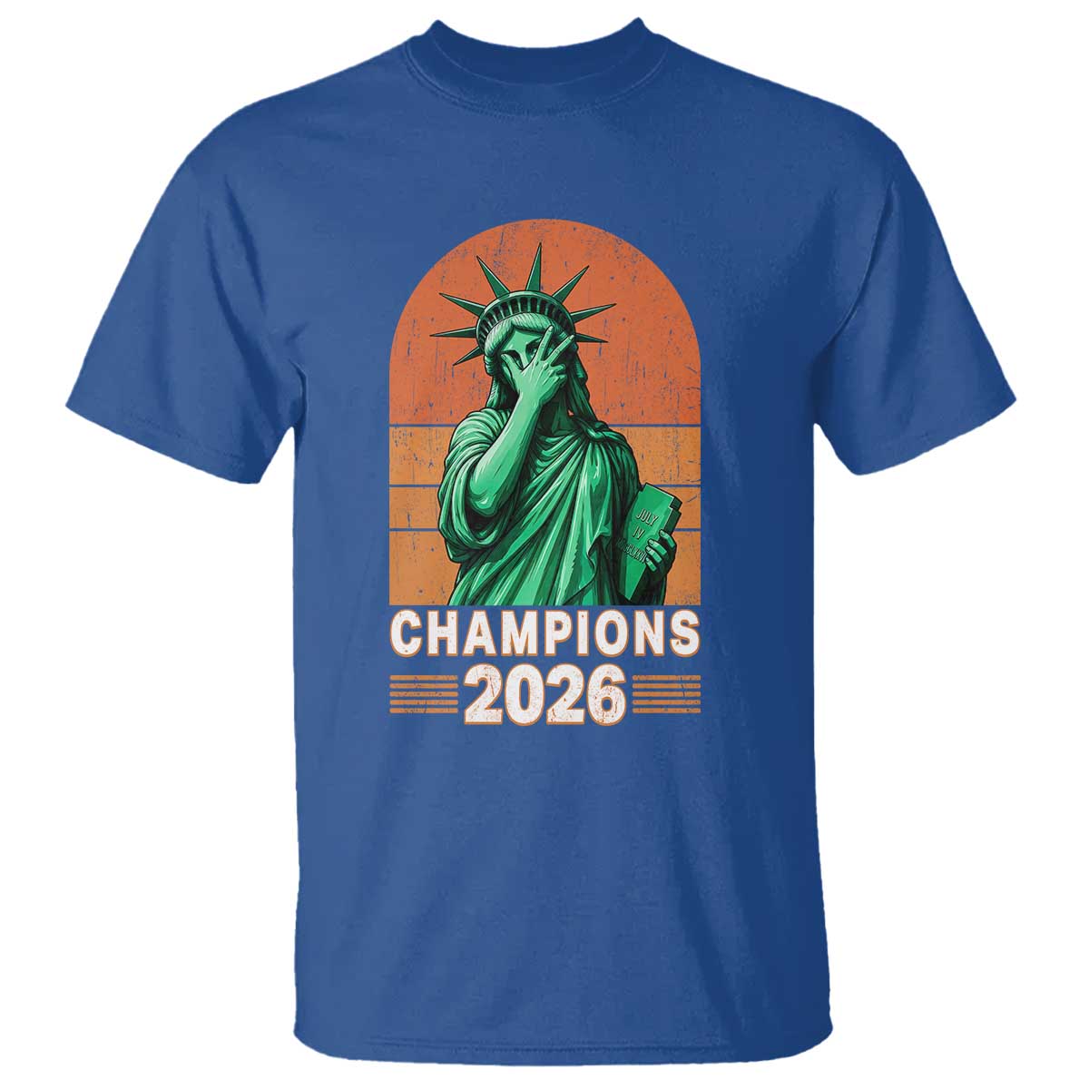 Vintage Statue Of Liberty Champions 2026 T Shirt New York Pride