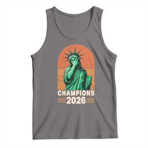 Vintage Statue Of Liberty Champions 2026 Tank Top New York Pride