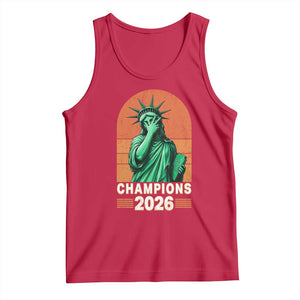 Vintage Statue Of Liberty Champions 2026 Tank Top New York Pride