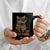 Funny Cat Bourbon Lover Coffee Mug I Will Be In The Backyard Cigar Meme TS12 Print Your Wear