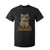 Funny Cat Bourbon Lover T Shirt For Kid I Will Be In The Backyard Cigar Meme TS12 Black Print Your Wear