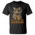 Funny Cat Bourbon Lover T Shirt I Will Be In The Backyard Cigar Meme TS12 Black Print Your Wear