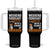 Weekend Forecast Cigars And Bourbon Tumbler With Handle Gift For Women TS12 One Size: 40 oz Black Print Your Wear
