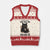Funny Sarcastic Cat V-Neck Knit Sweater Vest Everything Will Kill You So Choose Something Fun TS12 Beige Red Print Your Wear