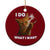 Funny Smoking Cat Ceramic Ornament I Do What I Want Sarcastic Cats Meme TS12 1pc Red Print Your Wear