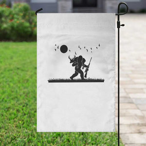 Bigfoot Hunting With Rifle Garden Flag Funny Outdoor Hunter Gift TS12 Print Your Wear