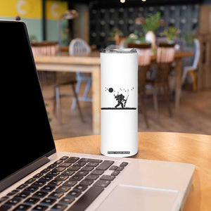 Bigfoot Hunting With Rifle Skinny Tumbler Funny Outdoor Hunter Gift TS12 Print Your Wear