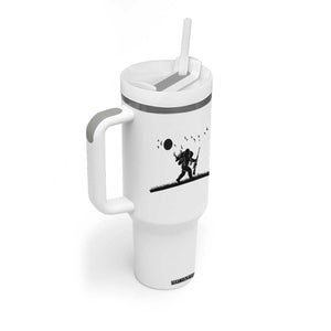 Bigfoot Hunting With Rifle Tumbler With Handle Funny Outdoor Hunter Gift TS12 Print Your Wear