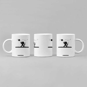 Bigfoot Hunting With Rifle Coffee Mug Funny Outdoor Hunter Gift TS12 Print Your Wear