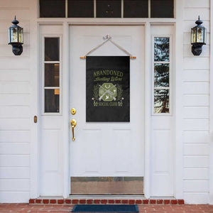 Funny Hunter Wife Garden Flag Abandoned Hunting Wives Social Club TS12 Print Your Wear